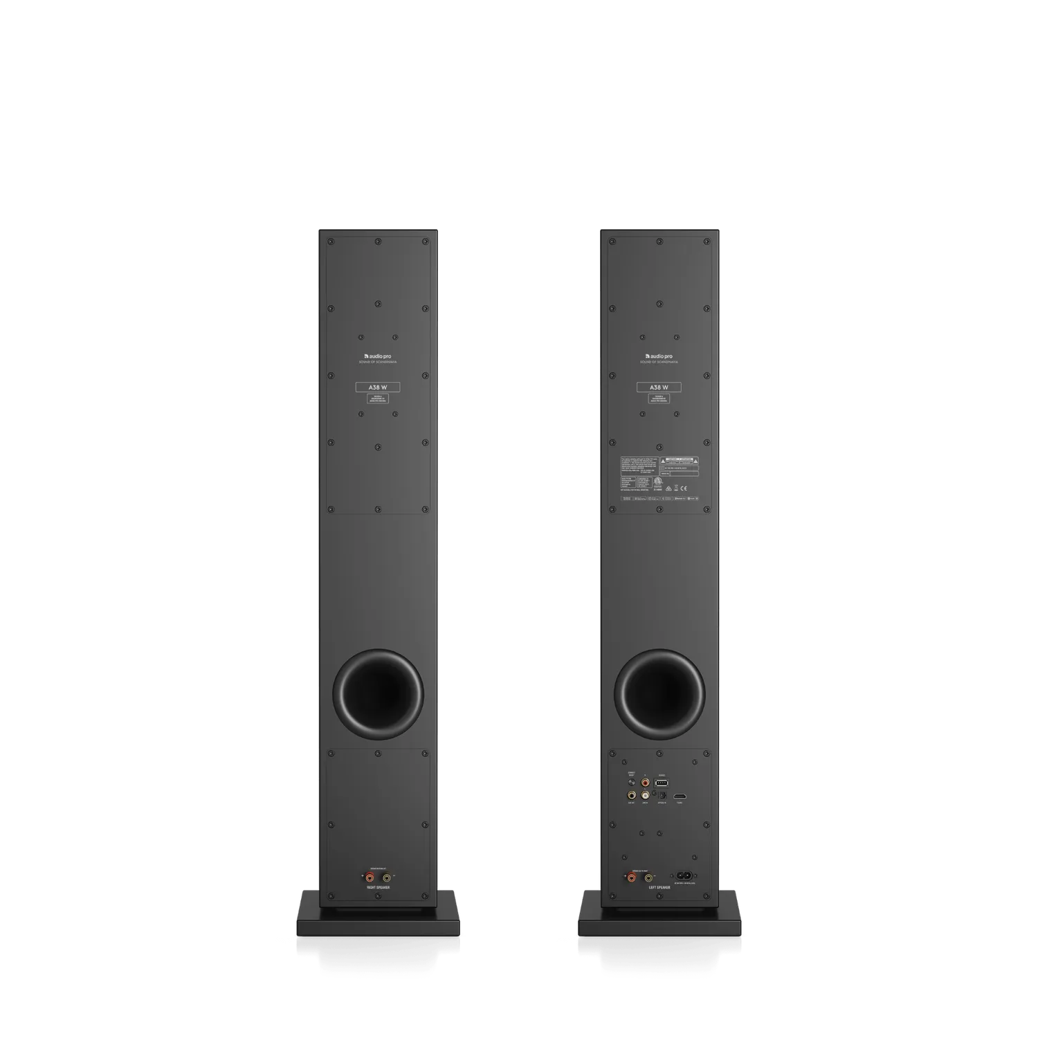 AudioPro A38 W stereohøjttaler hvid multisystem