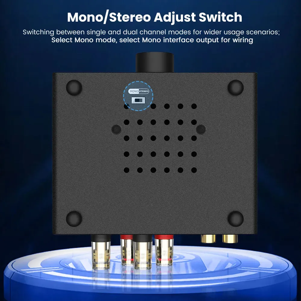 Aiyima A07 MAX effektforstærker solo – stereo/mono 300W