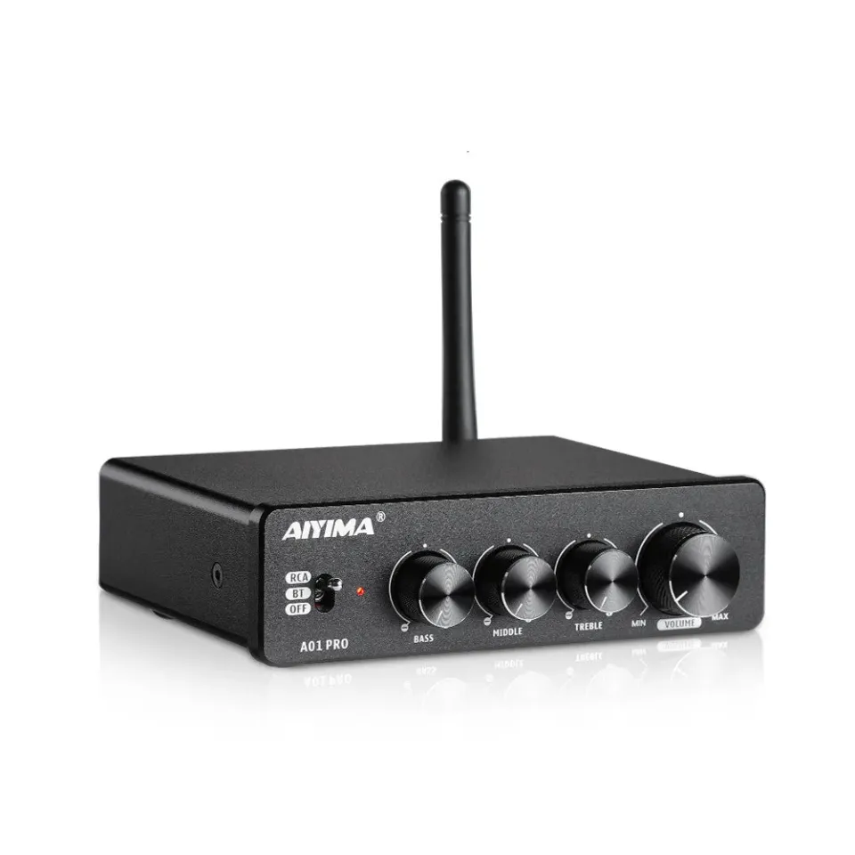 Aiyima A01 Pro forstærker bluetooth uden strømforsyning