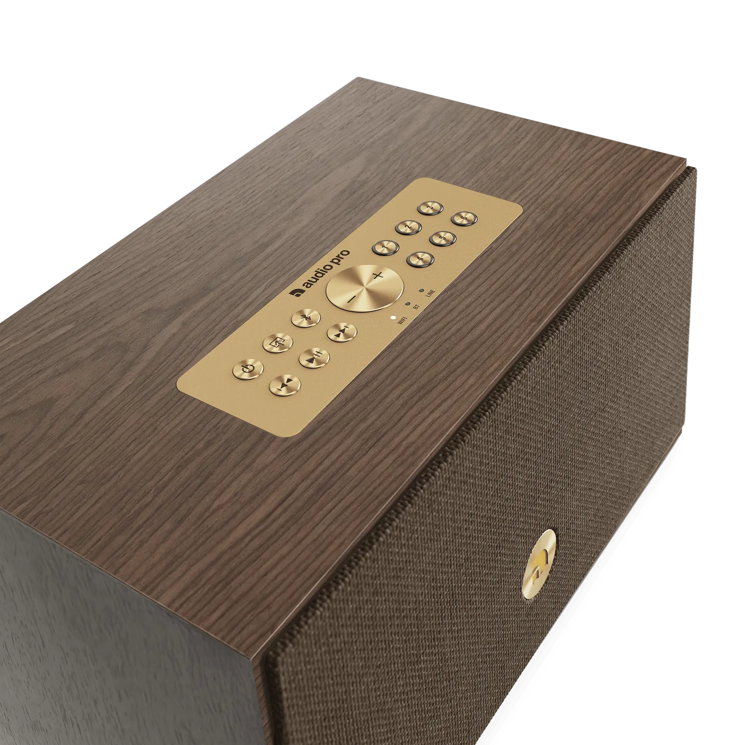 AudioPro C5 MkII trådløs højttaler valnød mini