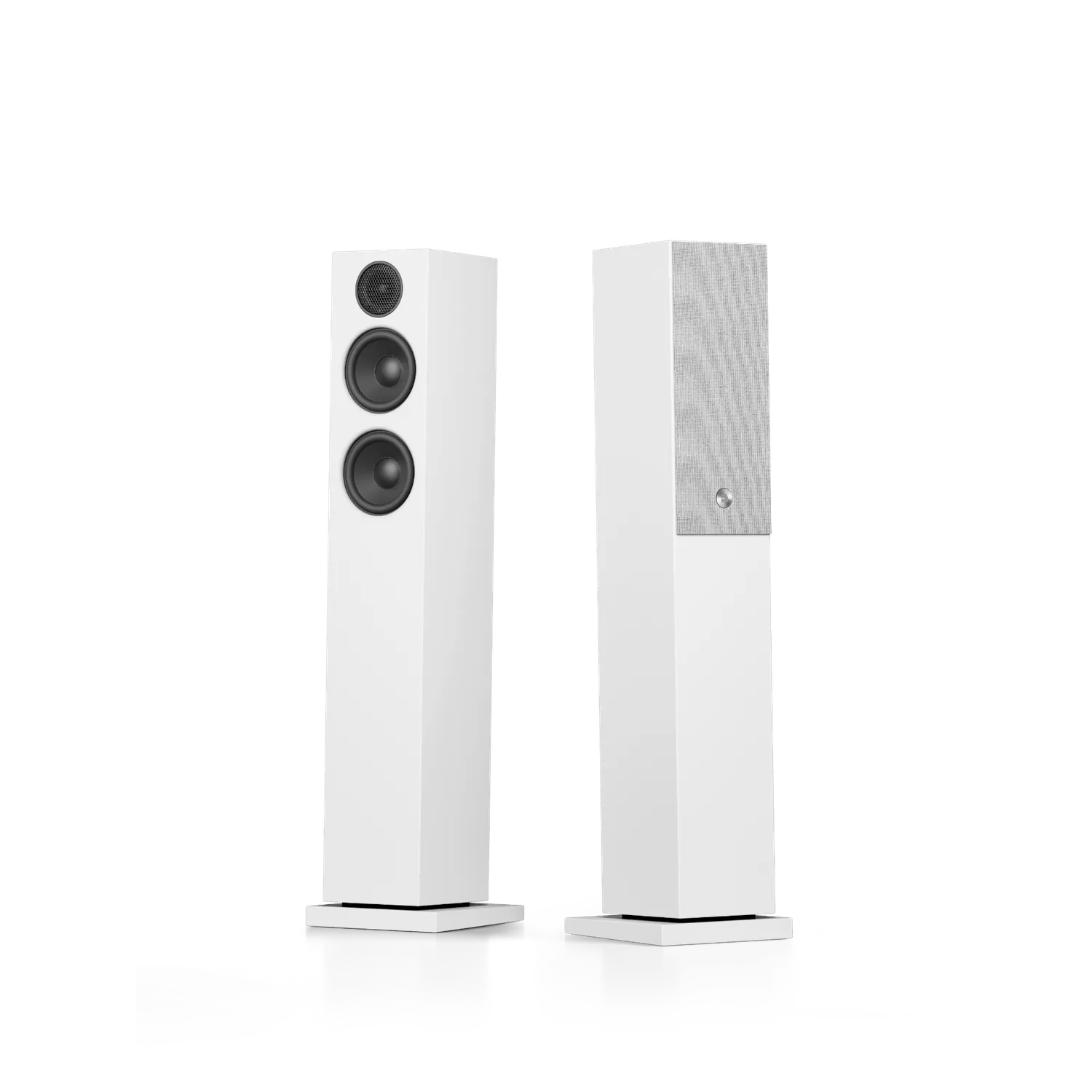 AudioPro A38 aktiv stereohøjttaler hvid renoveret
