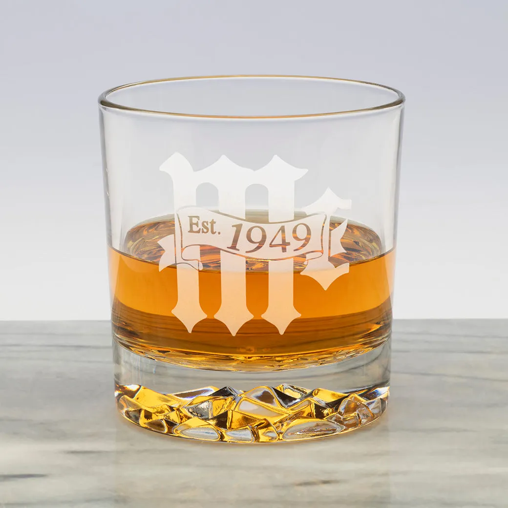 McIntosh Whiskey Glass whiskyglas 11,5 oz graveret