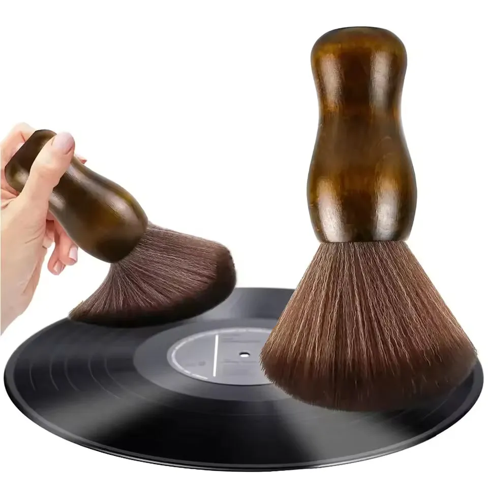 Sallingboe Audio Pladebørste Vinyl Antistatisk Kamfertræ