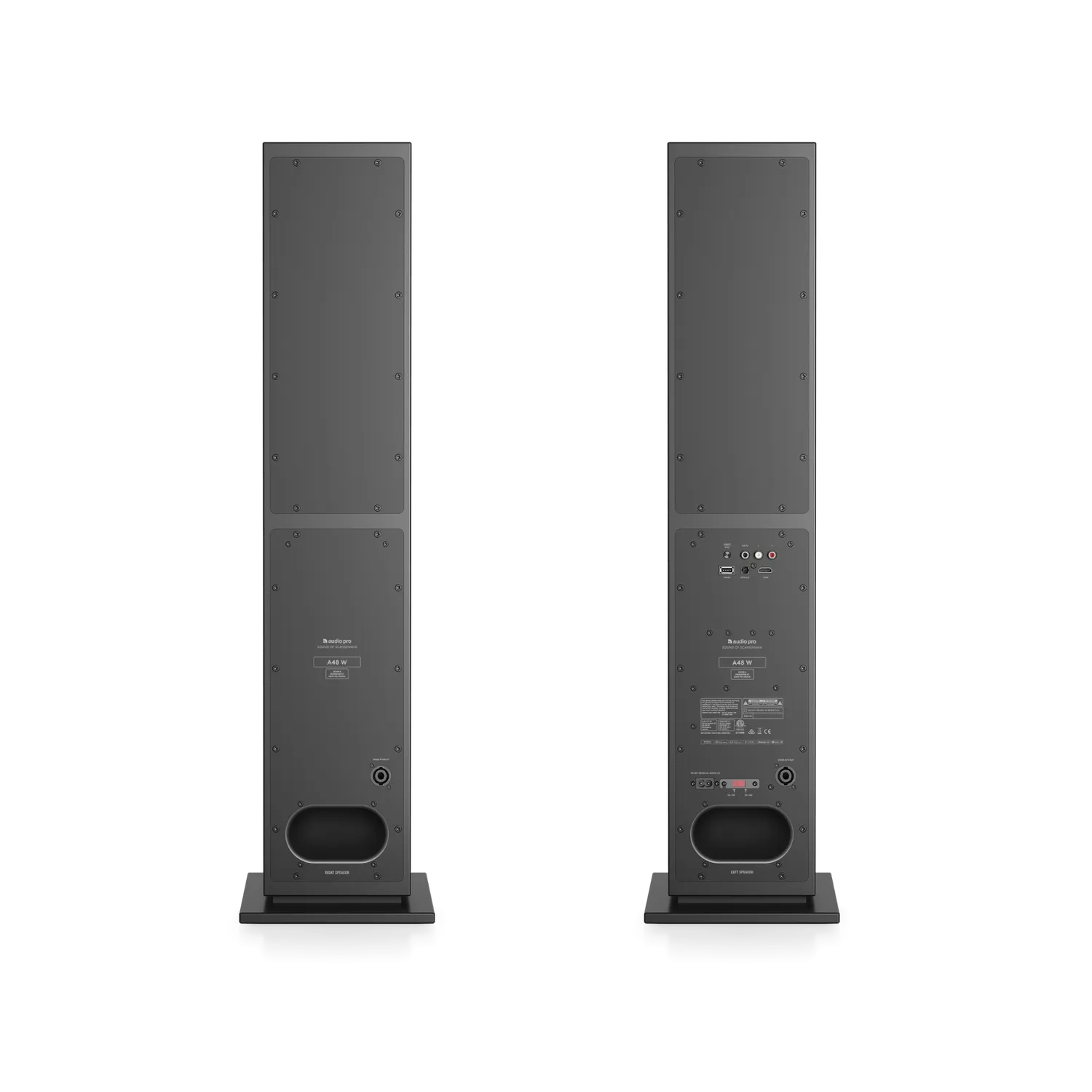 AudioPro A48 W højtalersæt valnød ARC TV-lyd