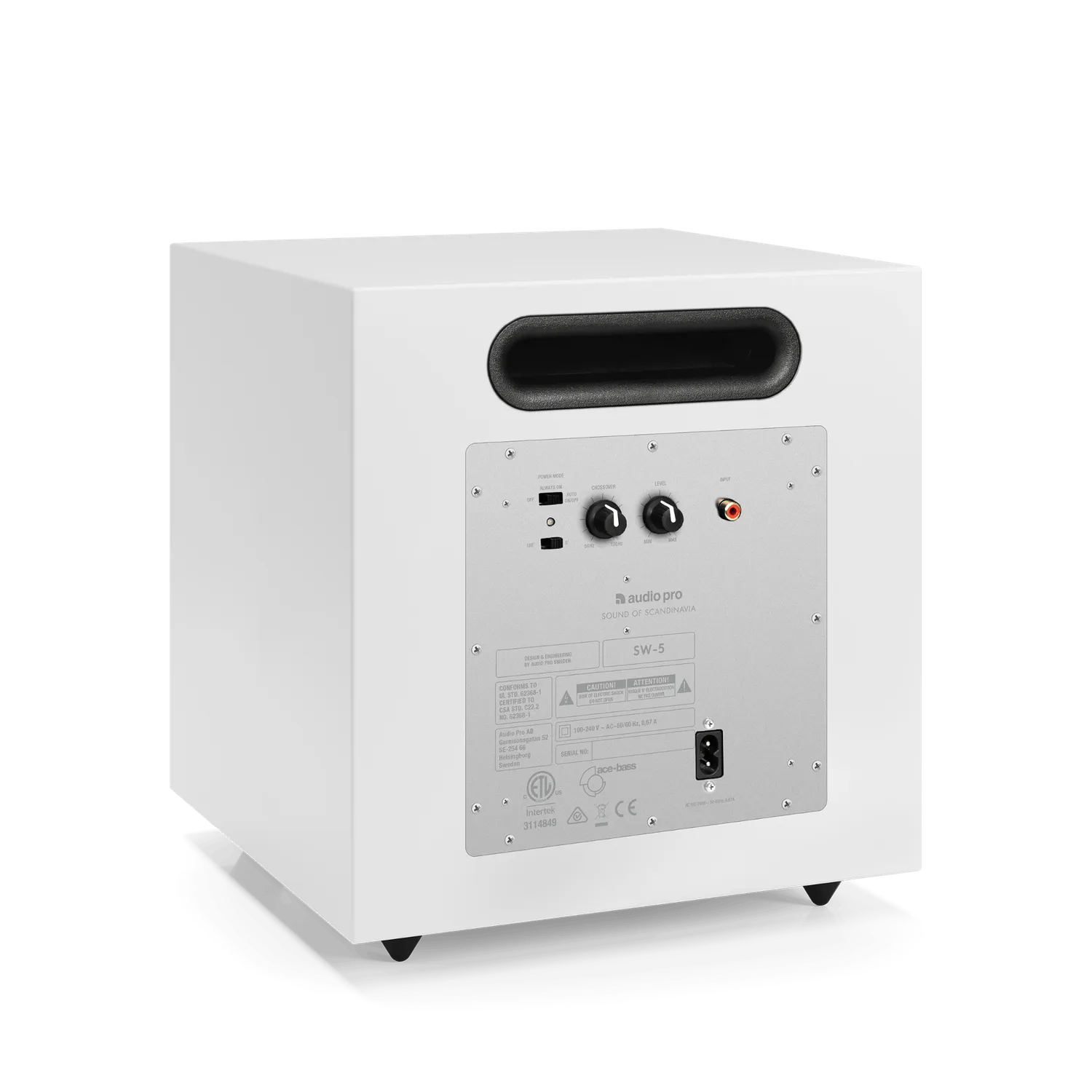 AudioPro SW-5 subwoofer sort tung bas