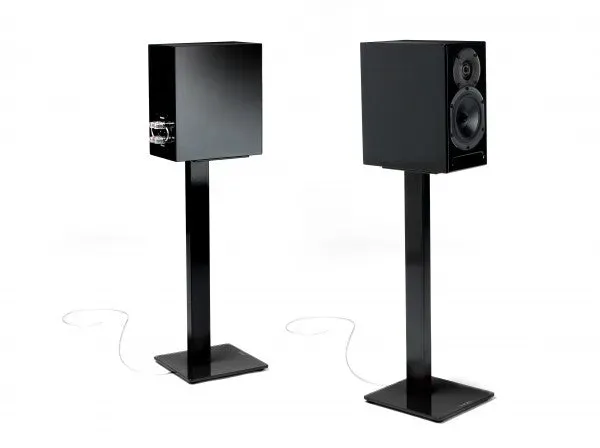 NorStone Esse højttalerstand sort par 60 cm