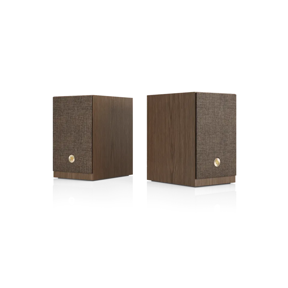 AudioPro A28 W stereohøjttaler valnød renoveret