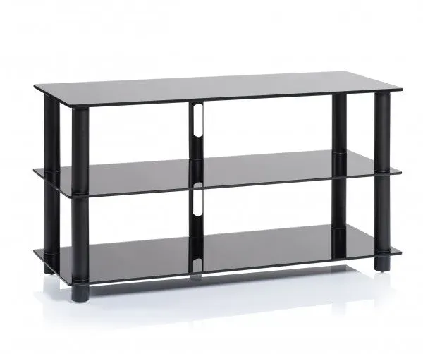 NorStone Epur 3 AV hifi møbel sort 110 cm bred