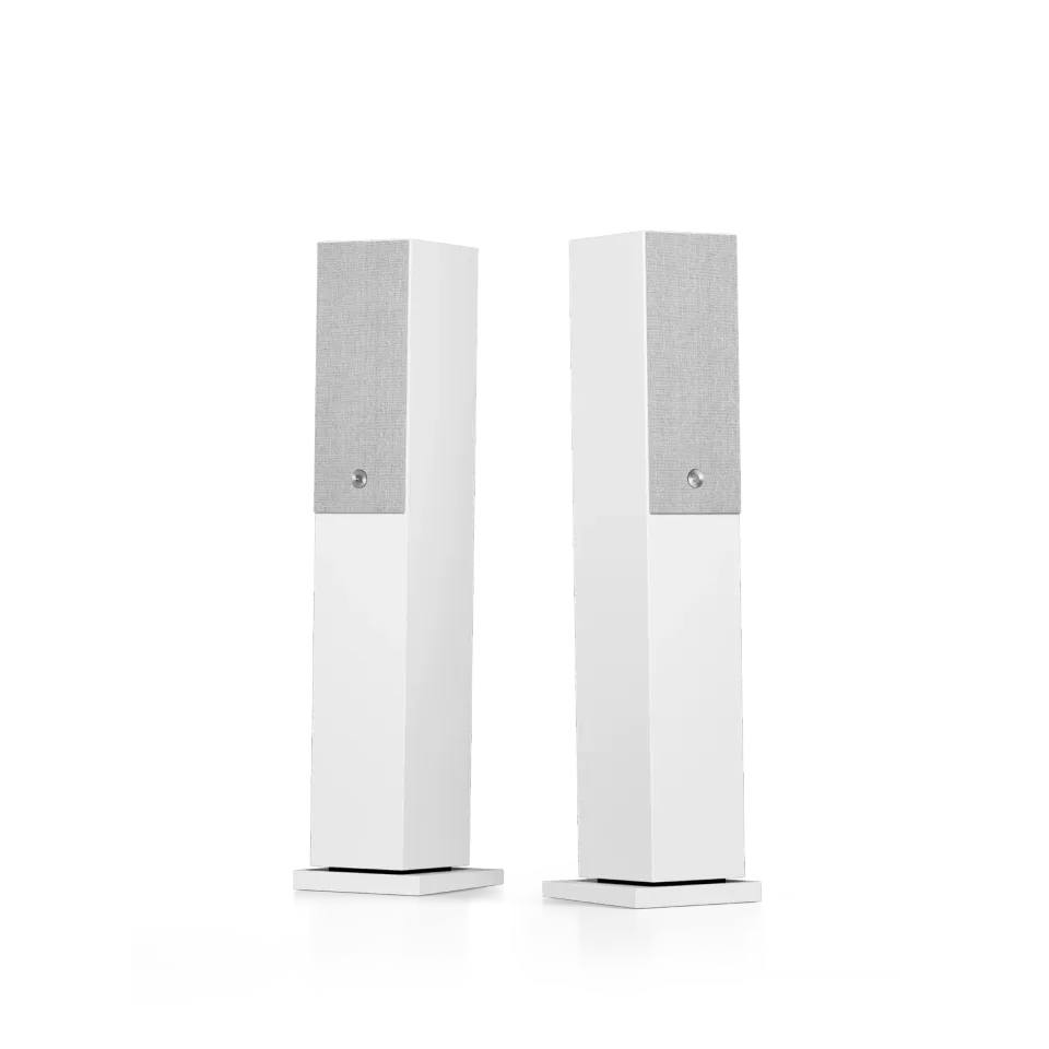 AudioPro A38 aktiv stereohøjttaler hvid renoveret