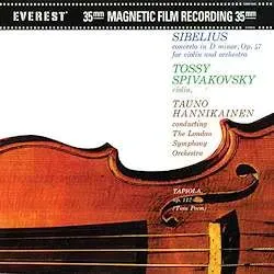Sibelius Violinkoncert op.47 LP 200g 45rpm med Spivakovsky