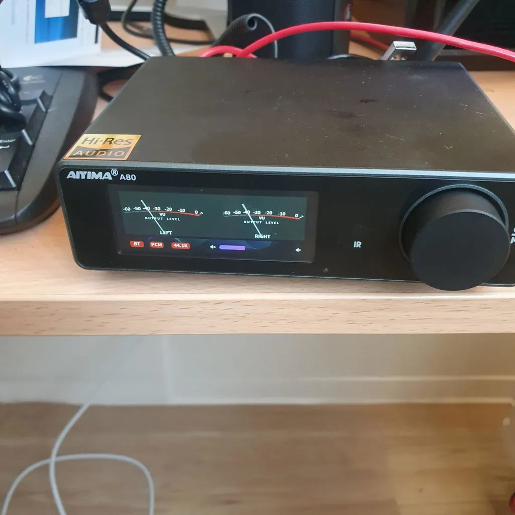 Aiyima A80 DAC forstærker uden strømforsyning – Hi-Res Bluetooth