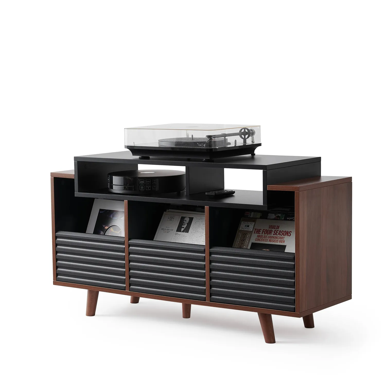 NorStone Oslo 1200 vinylmøbel Black Walnut 120 cm