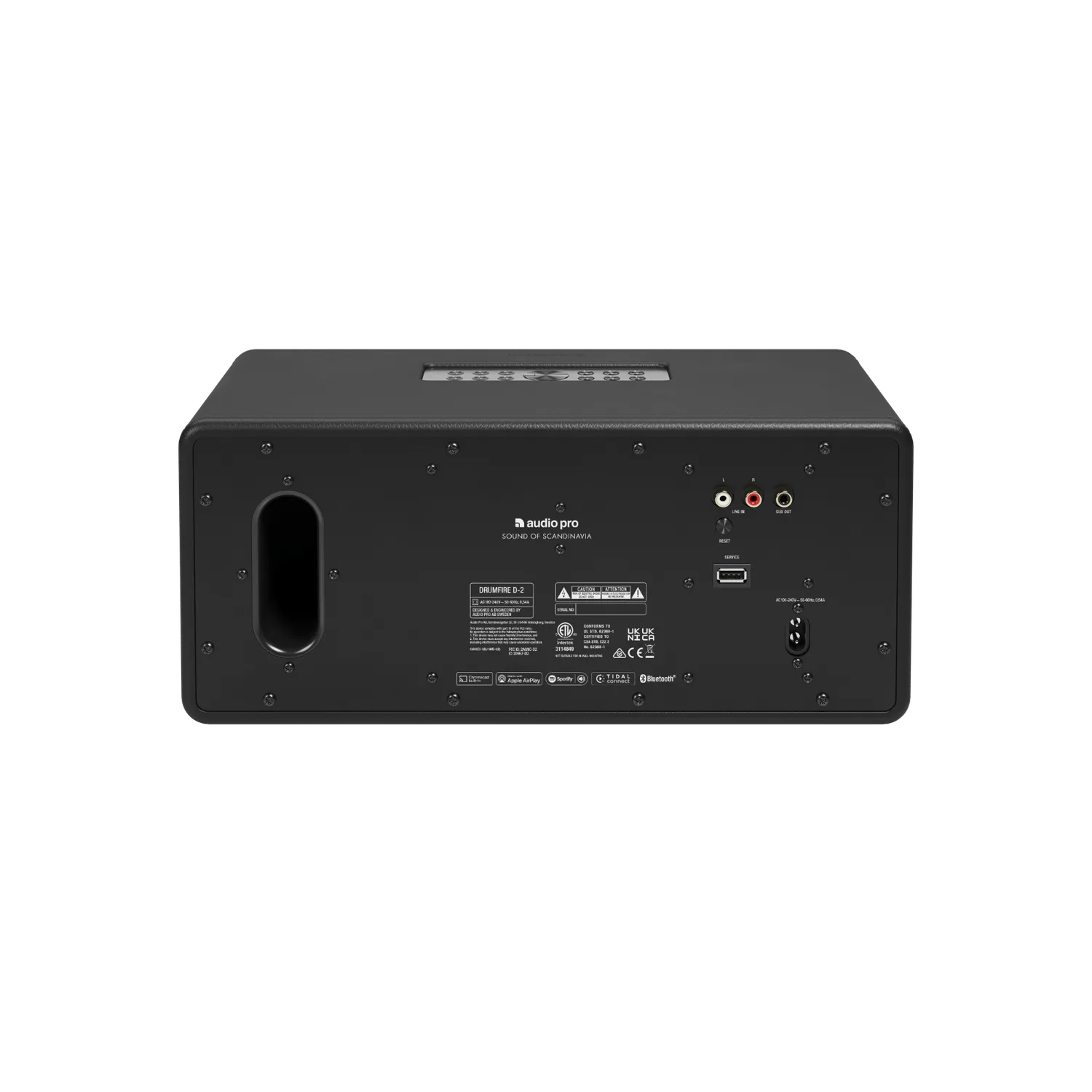 AudioPro D-2 højttaler hvid HiFi-lyd