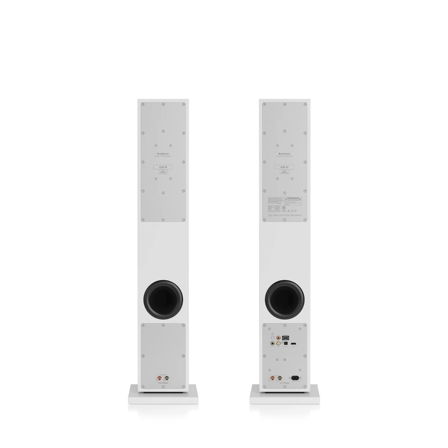 AudioPro A38 W stereohøjttaler hvid multisystem