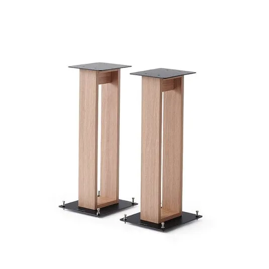 Norstone Alva Plus højttalerstander light oak par træ