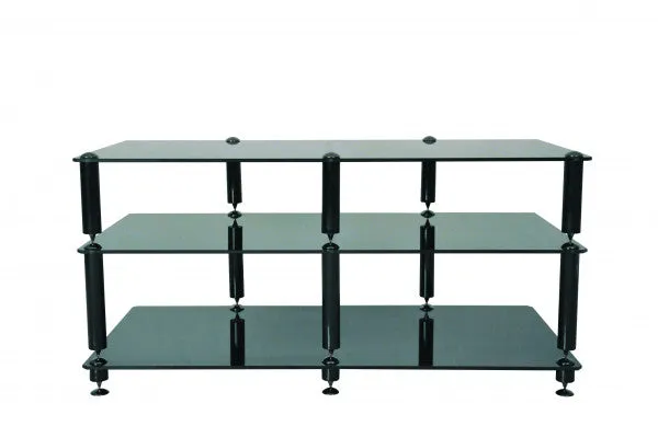 NorStone Bergen AV 2 Rack tv møbel sort 106 cm 40 kg