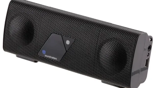 Soundmatters foxL V2.2 bluetooth højttaler åben æske