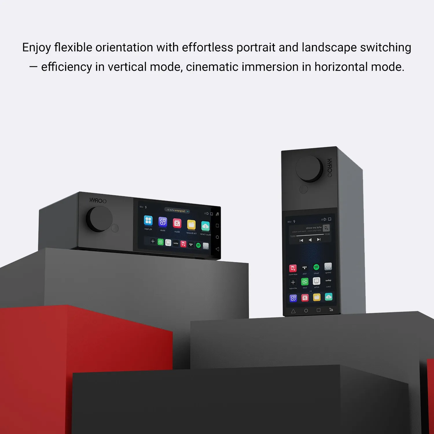 Hyfioo DM100 streamer 5,5 tommer EU stik