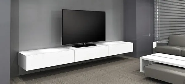NorStone Khalm 100 tv-møbel sort 100 cm med glaslåge
