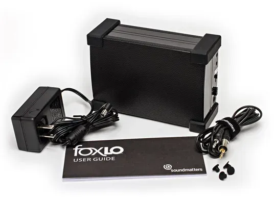 Soundmatters foxLO subwoofer 30W lakfejl tung bas