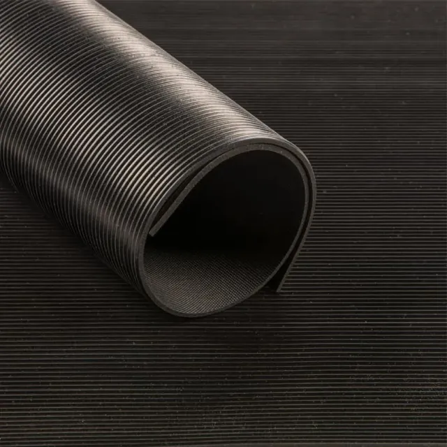 Zomo finrillet gummimåtte sort 3 mm til vinylboks