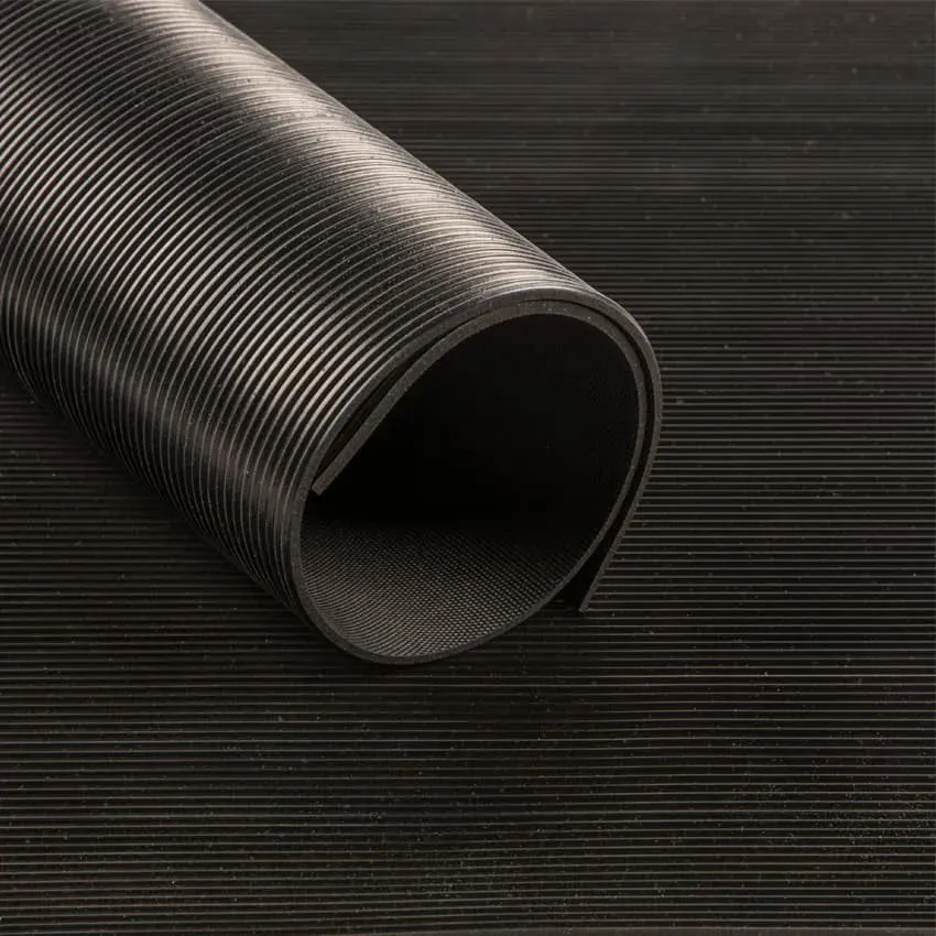Zomo finrillet gummimåtte sort 3 mm til vinylboks