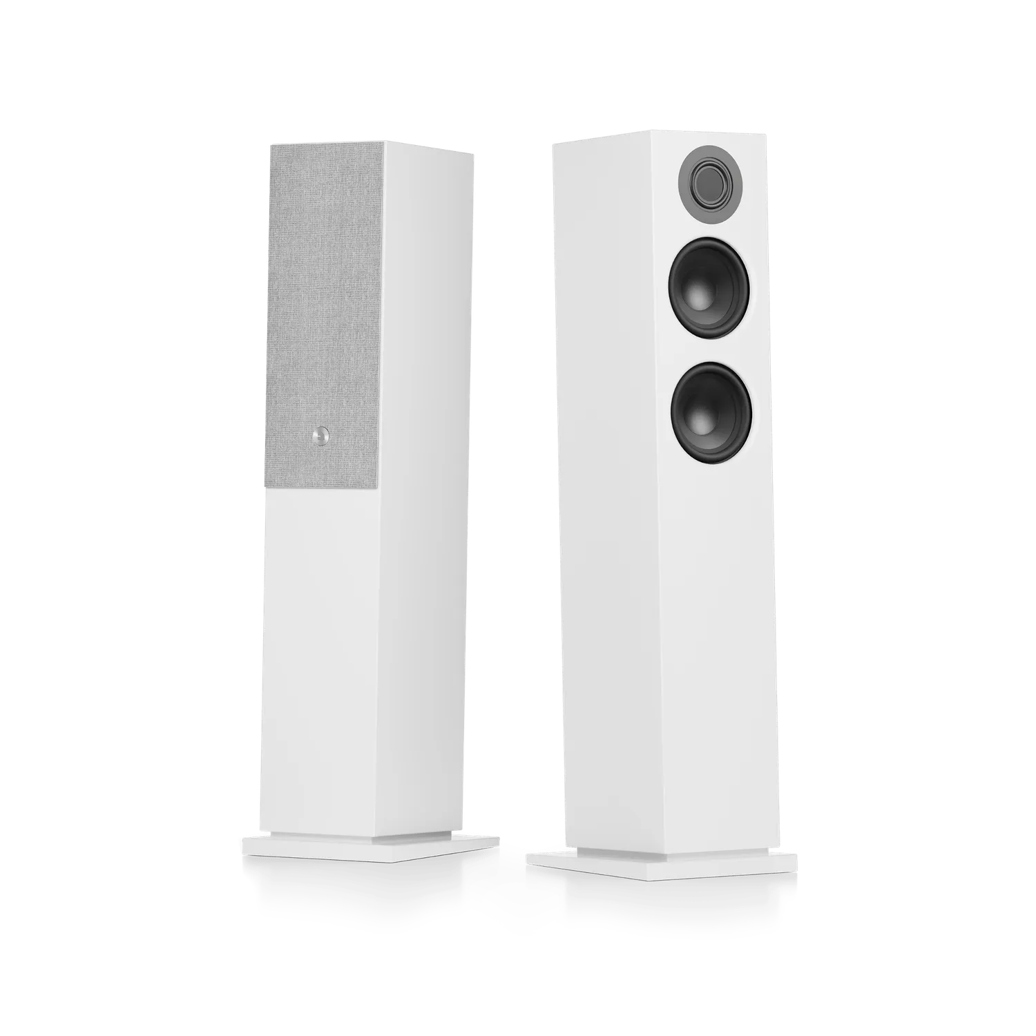 AudioPro A48 aktiv stereohøjttaler hvid renoveret