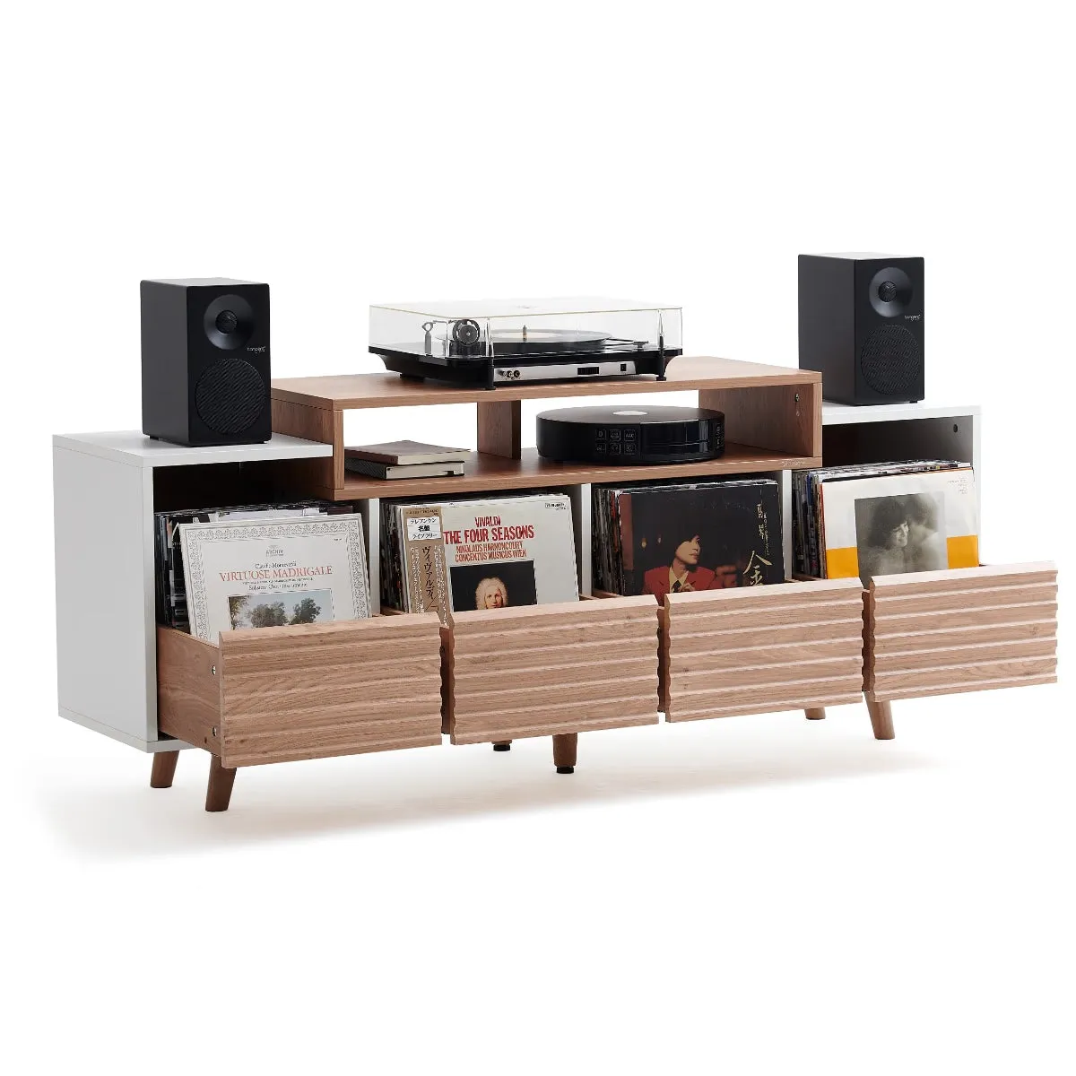 NorStone Oslo 1600 vinylmøbel 320 plader valnød