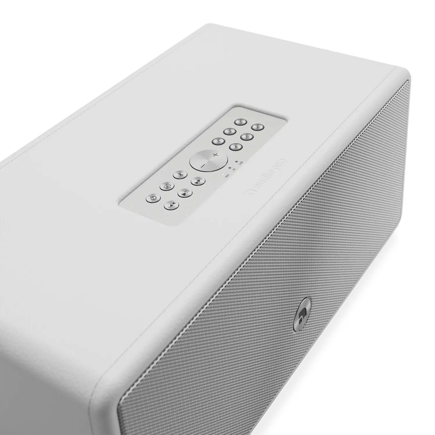 AudioPro D-2 W multiroom højttaler hvid trådløs