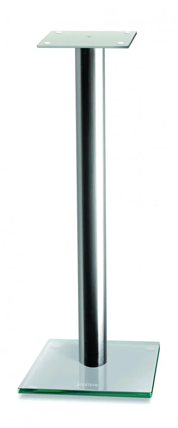 NorStone Epur højtalerstande par sort 60 cm stål