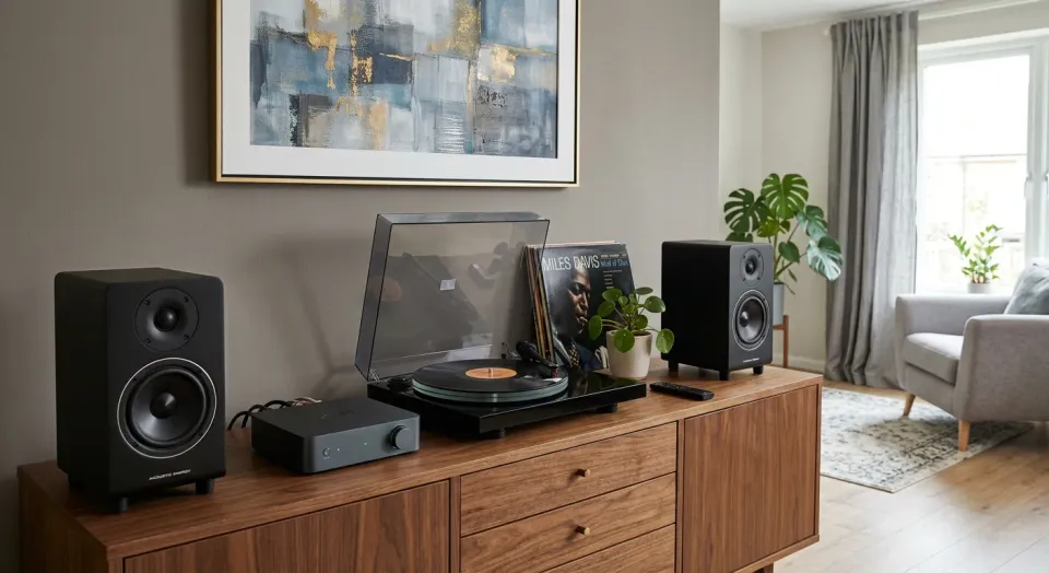 Sallingboe Audio System 10000 anlæg pladespiller analog
