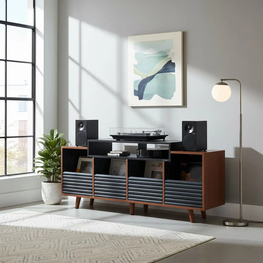 NorStone Oslo 1600 vinylmøbel 320 plader valnød