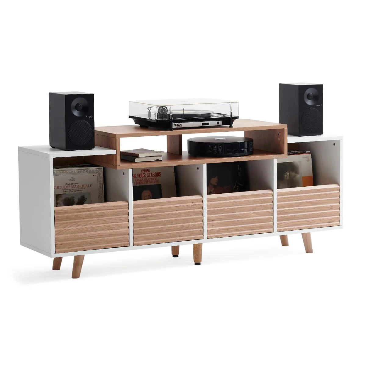 NorStone Oslo 1600 vinylmøbel 320 plader valnød