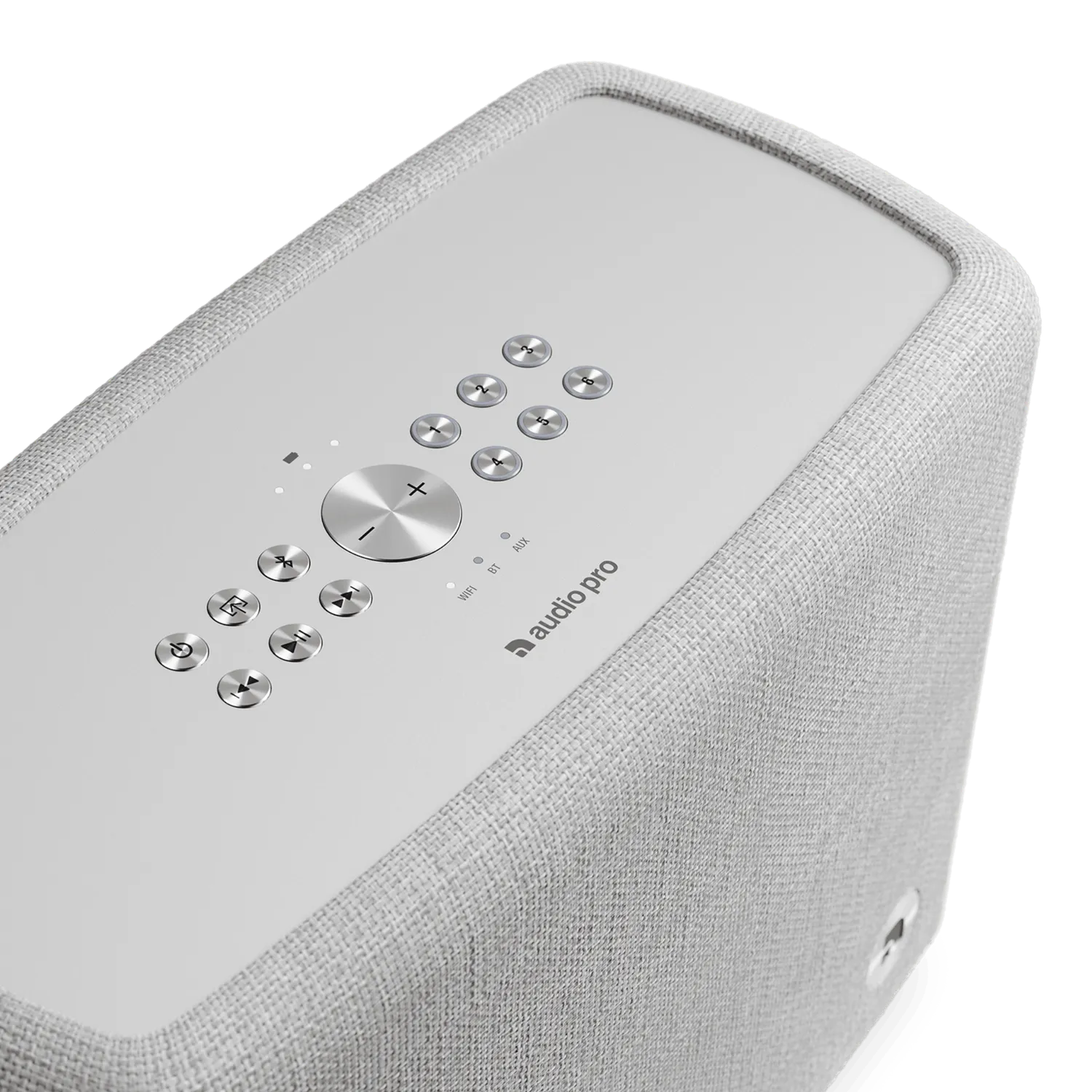 AudioPro A15 W højtaler lysegrå batteri 19 timer