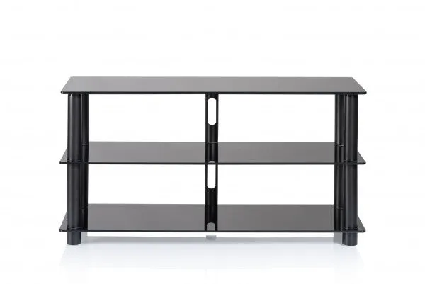 NorStone Epur 3 AV hifi møbel sort 110 cm bred
