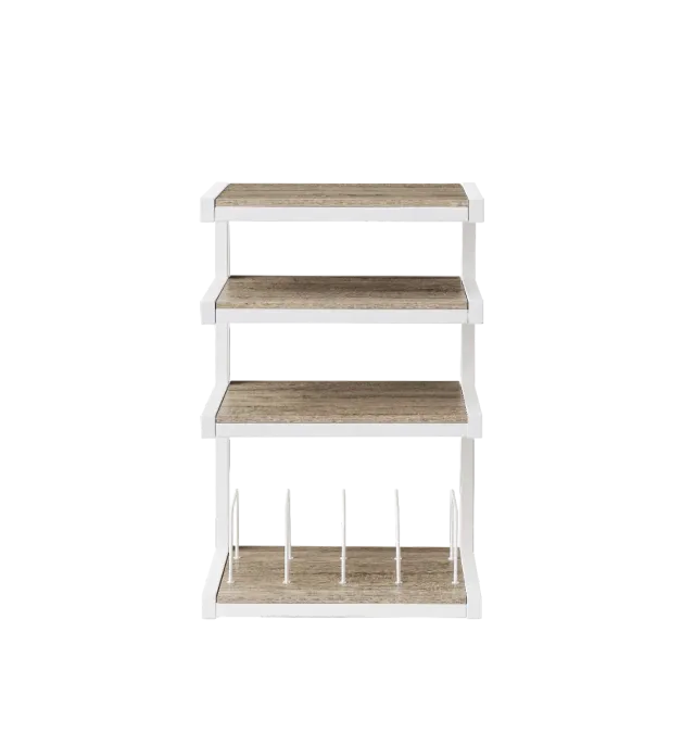 NorStone Esse hifi vinylmøbel 570x860x400 mm glas