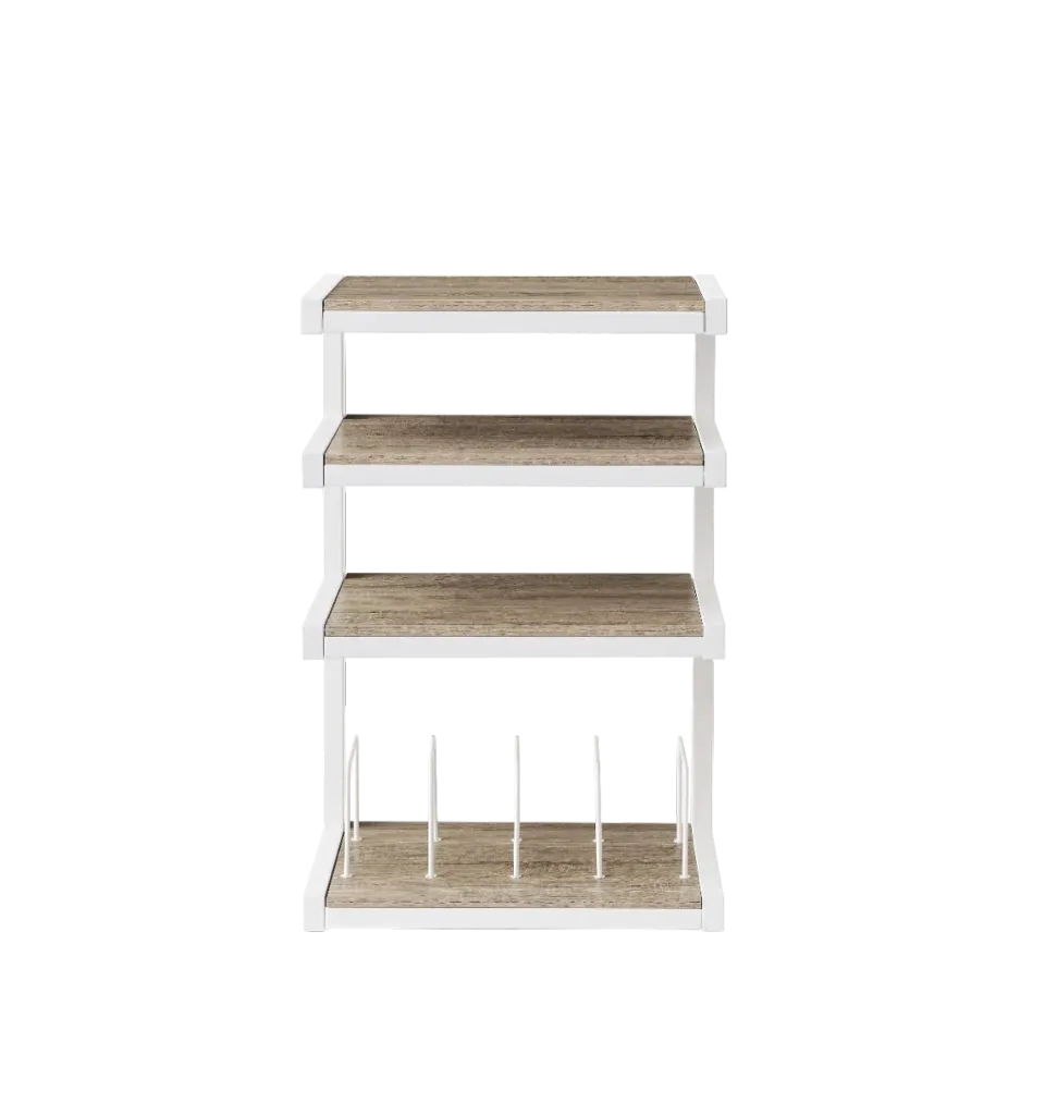NorStone Esse hifi vinylmøbel 570x860x400 mm glas