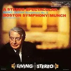 RCA Munch Saint-Saens Symphonie 3 LP vinylplade 200g orgel