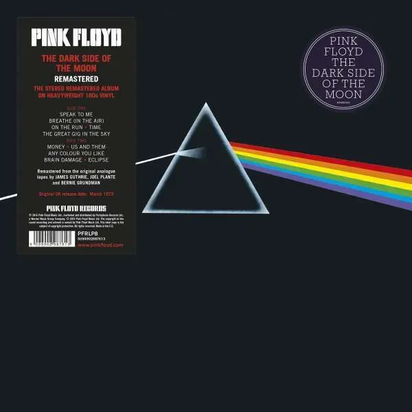 Pink Floyd Dark Side Of The Moon LP 180g remaster