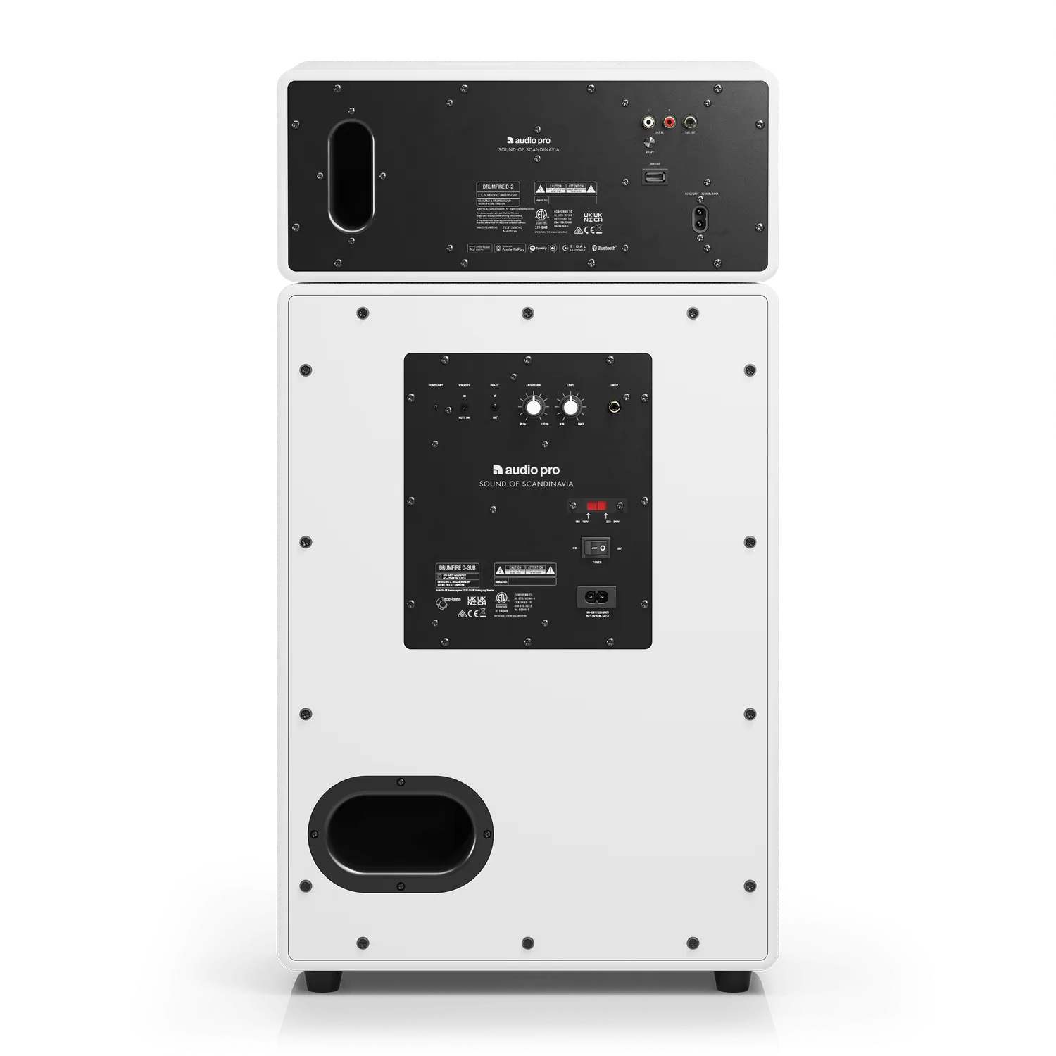 AudioPro Drumfire II multirumshøjttaler sort