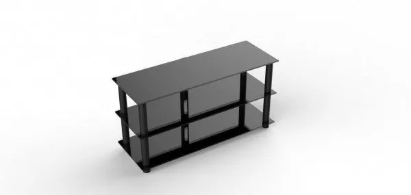NorStone Epur 3 AV hifi møbel sort 110 cm bred