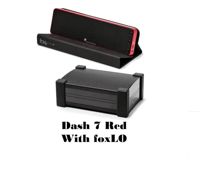Soundmatters Dash7 rød + foxLO sæt åben æske