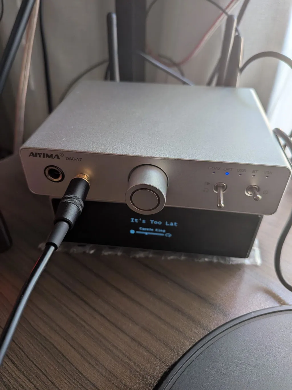 Aiyima DAC-A7 dac forforstærker med bluetooth
