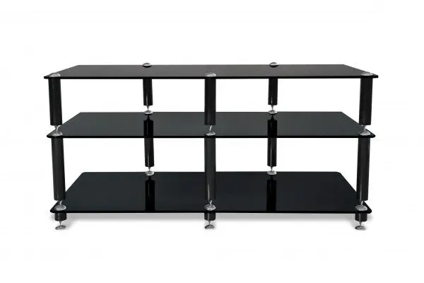 NorStone Bergen AV 2 Rack tv møbel sort 106 cm 40 kg