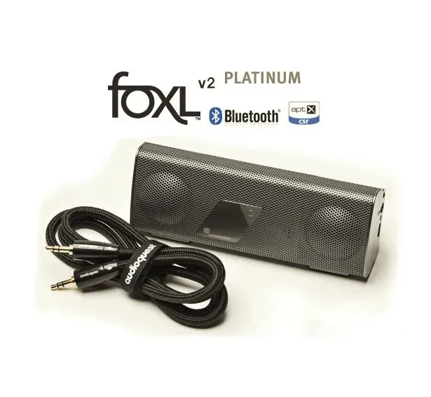 Soundmatters foxL V2.2 Platinum bluetooth højttaler apt-X