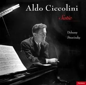 Aldo Ciccolini Satie Debussy LP vinyl Forlane genudgivelse