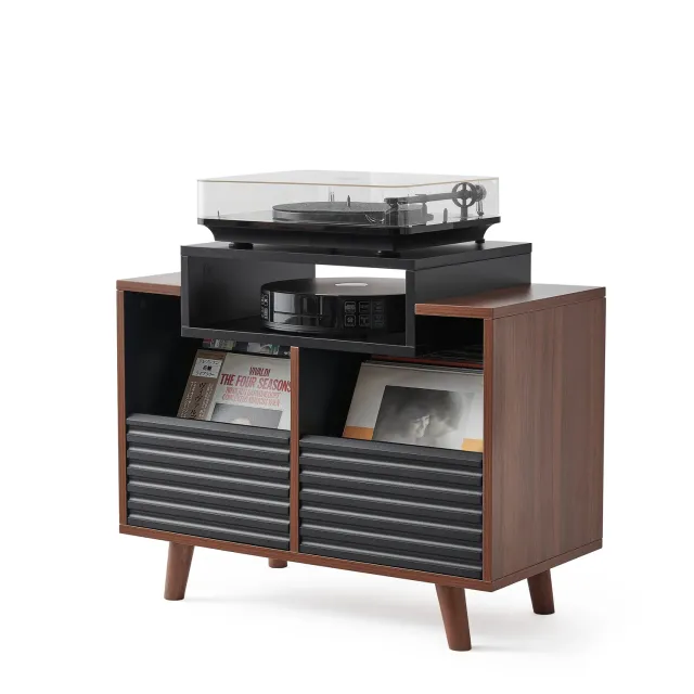 NorStone Oslo 800 vinylmøbel 80 cm black walnut 160 plader
